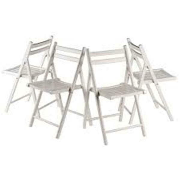 Winsome Wood Robin Set folding Chairs, 4PK 10415